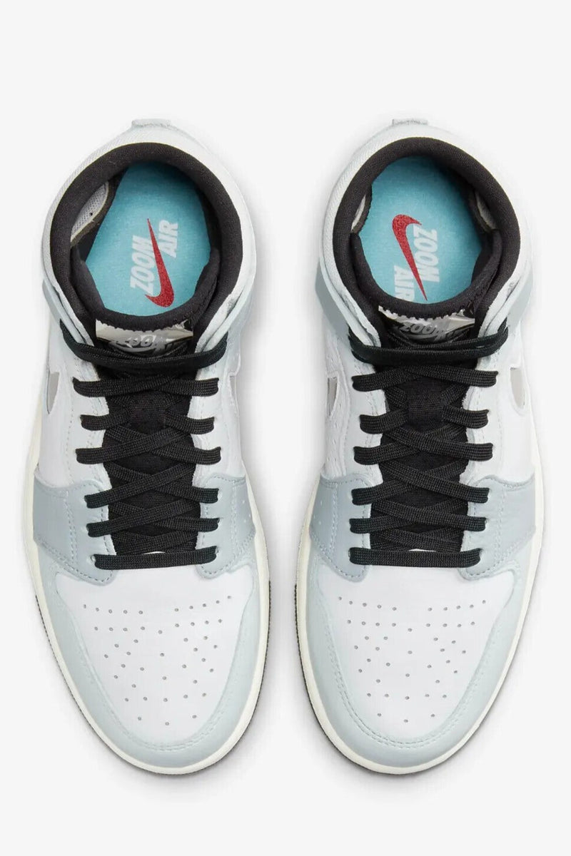 Women's Jordan 1 Zoom Air CMFT 2 "CWC" Wht/Metallic Silver (FJ4652 100)