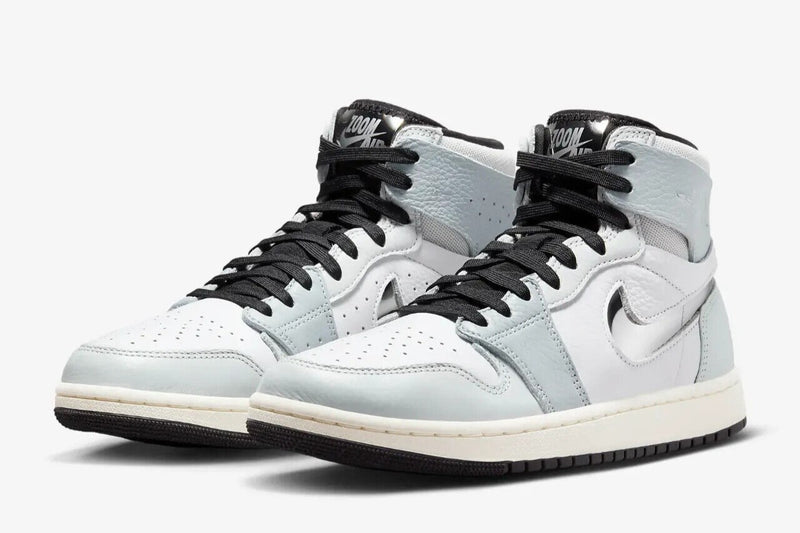 Women's Jordan 1 Zoom Air CMFT 2 "CWC" Wht/Metallic Silver (FJ4652 100)