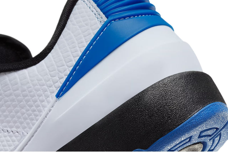 Women's Jordan 2 Retro Low White/Varsity Royal-Black (DX4401 104)