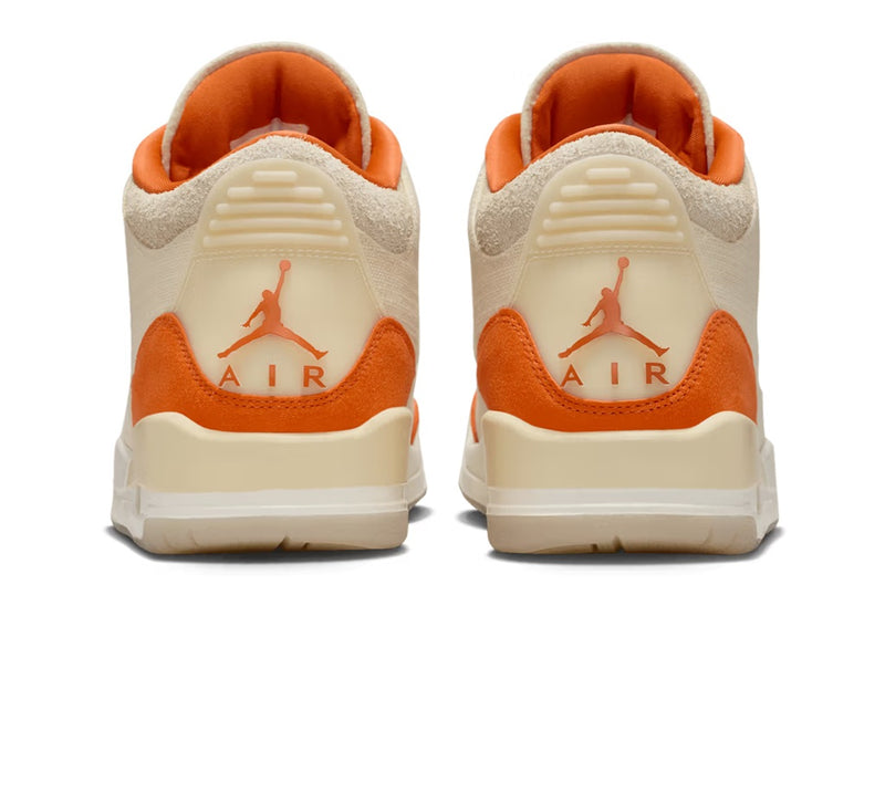 Women's Jordan 3 Retro T Fossil/Starfish-Sail (IH7694 200)