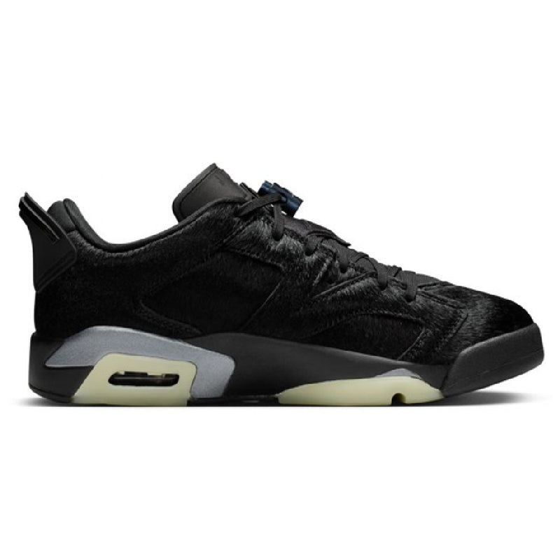 Women's Jordan 6 Retro Low "Blackout" Black/Black-Black (IO9786 001)