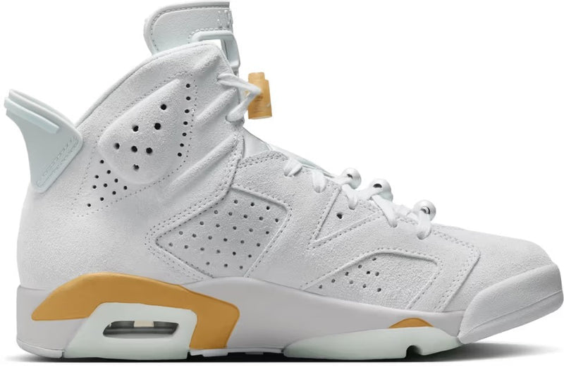 Women's Jordan 6 Retro "Pearl" Pure Platinum/Glacier Blue (DQ4914 074)