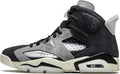 Women's Jordan 6 Retro "Tech Chrome" Bk/Chrome-Lt Smoke Gry (CK6635 001)