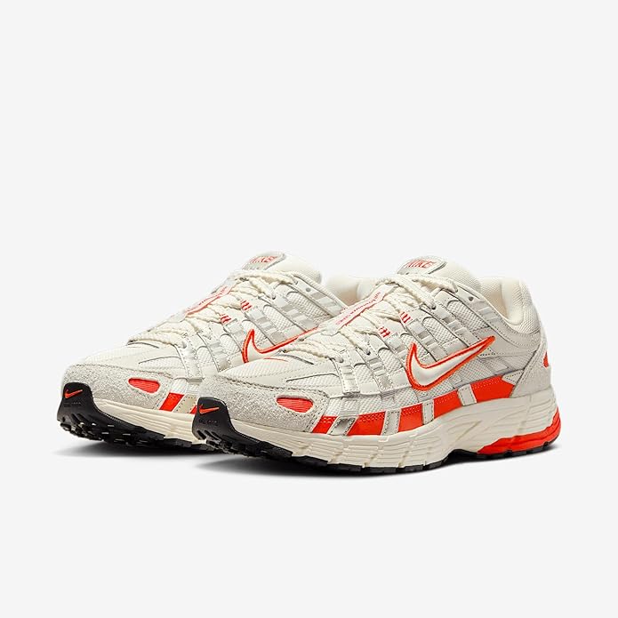 Women's P-6000 Sail/Picante Red-Pale Ivory (HV5230 133)