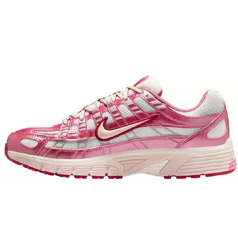 Women's P-6000 Summit White/Silt Red-Peony (IO3496 100)