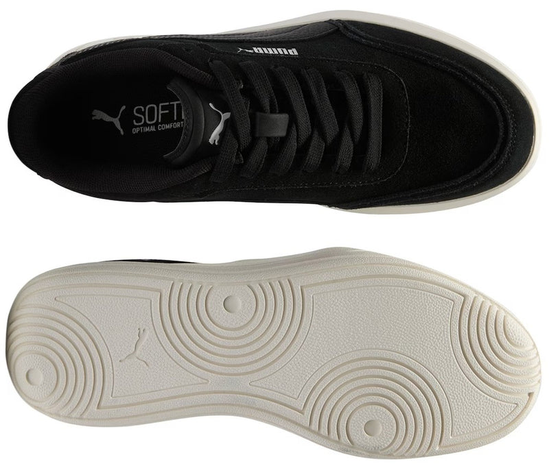 Women's Puma Club Pearl SD Puma Black-Puma Black-White (401820 03)