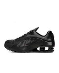 Women's Shox R4 Black/Black-Black-Max Orange (AR3565 004)