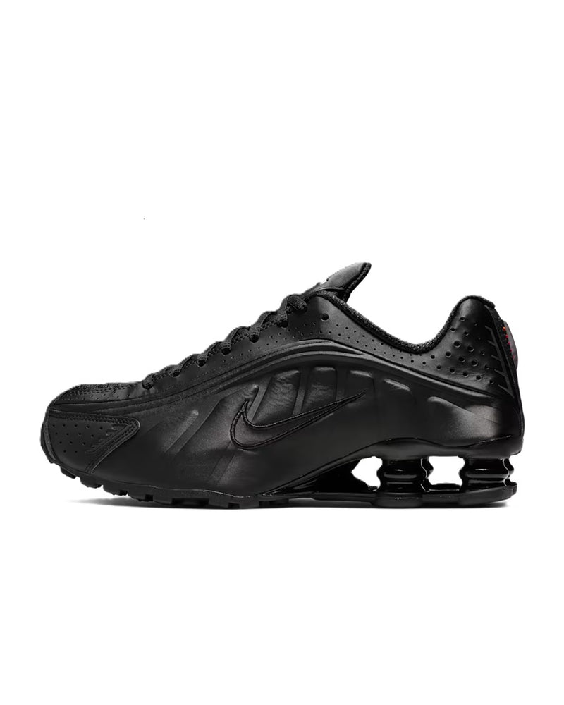 Women's Shox R4 Black/Black-Black-Max Orange (AR3565 004)