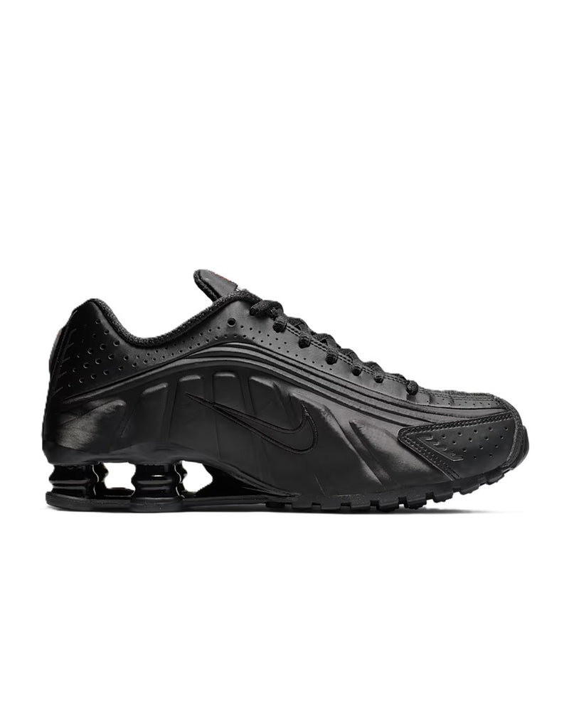 Women's Shox R4 Black/Black-Black-Max Orange (AR3565 004)