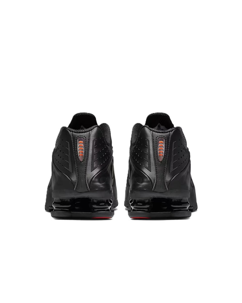 Women's Shox R4 Black/Black-Black-Max Orange (AR3565 004)