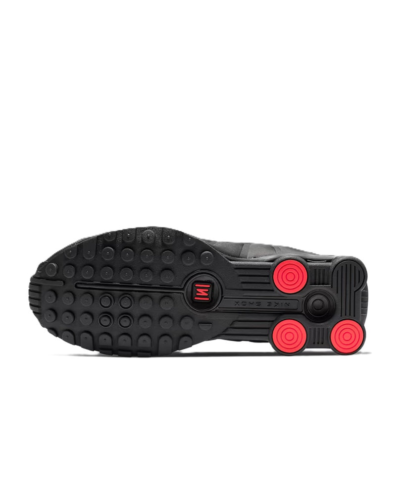 Women's Shox R4 Black/Black-Black-Max Orange (AR3565 004)