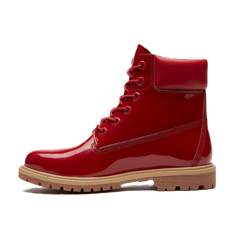 Women's Timberland Premium 6 In. Boot Medium Red Patent Leather (TB0A43F8 A5G)