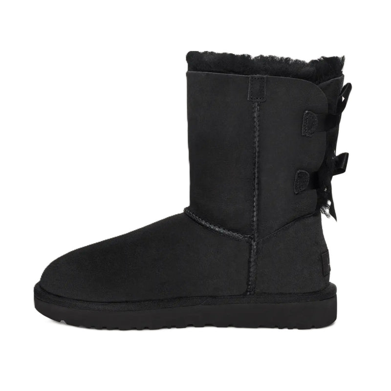 Women's UGG Bailey Bow II Black (1016225-BLK)