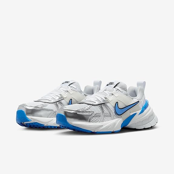 Women's V2K Run White/LT Photo Blue (FD0736 110)