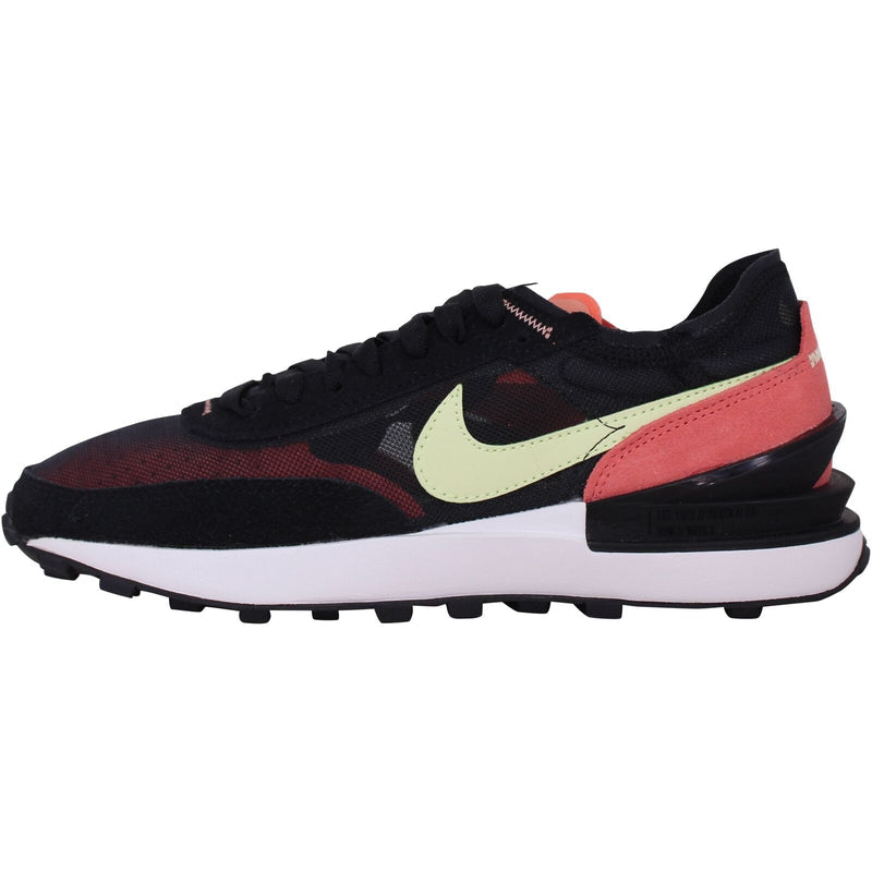 Women's Waffle One Black/Lime Ice-Magic Ember (DC2533 002)