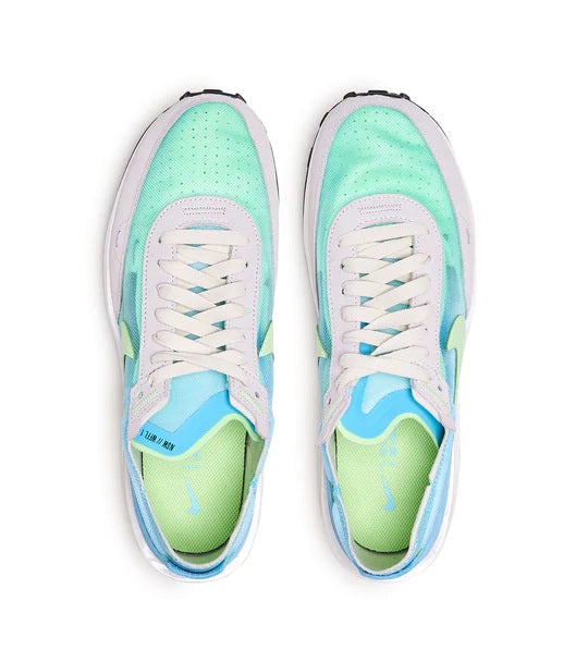 Women's Waffle One Bleached Aqua/Lime Glow (DC2533 401)
