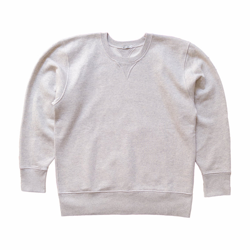 Wythe Crewneck Sweatshirt (Heather Grey) - August Shop