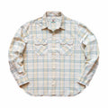 Wythe Oxford Cloth Pearlsnap Shirt (Sage/Sunflower Plaid) - August Shop
