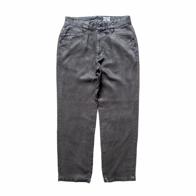 Wythe Tencel Gabardine Western Pant (Faded Black) - August Shop