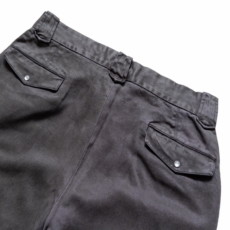 Wythe Tencel Gabardine Western Pant (Faded Black) - August Shop