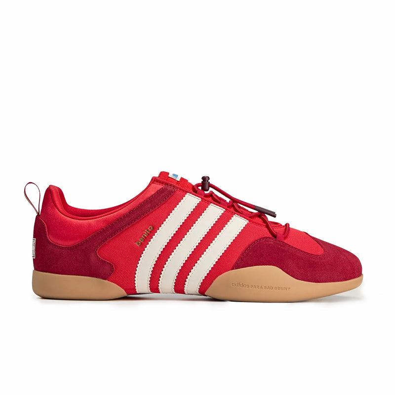 Adidas x Bad Bunny Unisex Ballerina “Flamboyan” (Vivid Red/Chalk White/Power Red) - August Shop