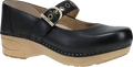 Quarter turn view Women's Dansko Footwear style name Xp 2.0 Mary Jane in color Black. Sku: 3960001421