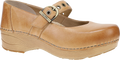Quarter turn view Women's Dansko Footwear style name XP 2.0 Mary Jane in color Honey Distressed. Sku: 3960581421